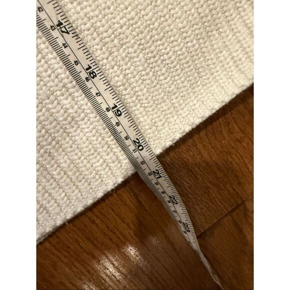 H&M preppy mariner striped bottom sweater chunky knit M - Picture 8 of 10